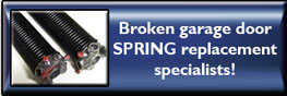broken garage door spring royal oak